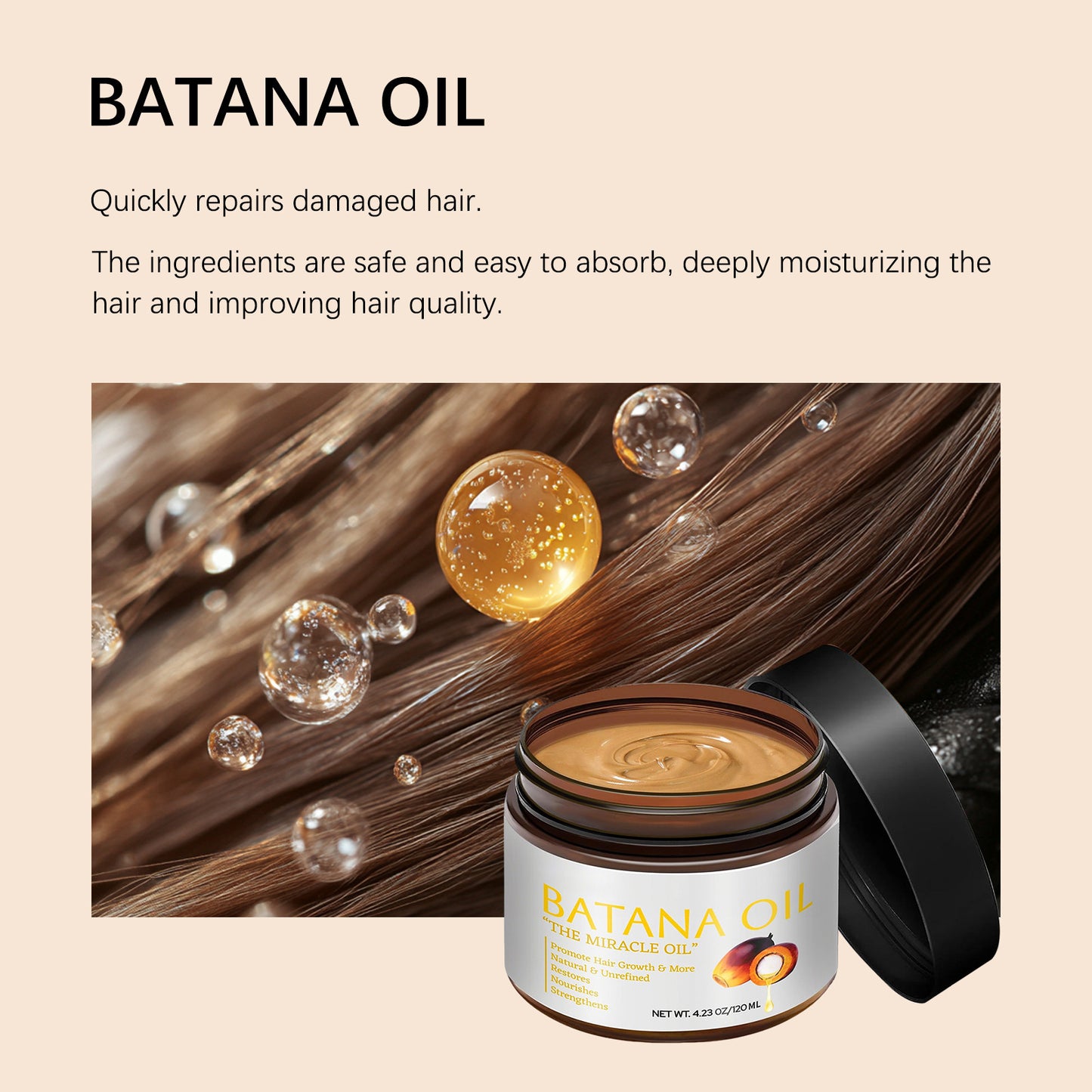 Batana Hair Mask Nourishing Soft Repair