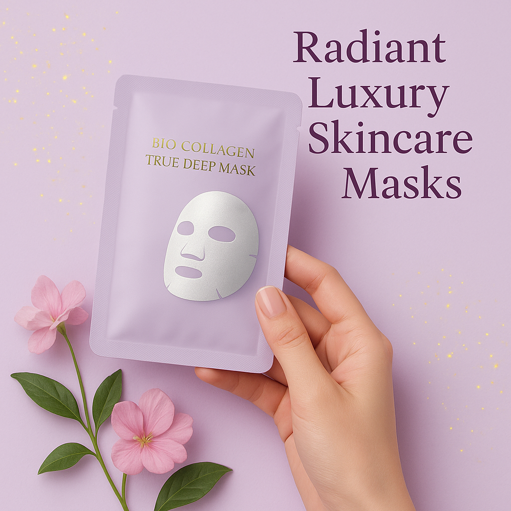 Radiant Luxury Skincare Masks